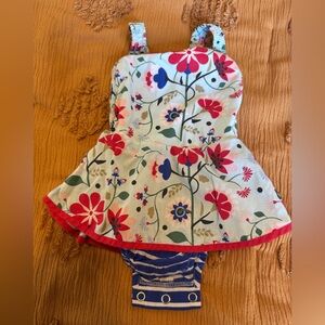 Matilda Jane Floral Kids Dress - Red, Blue, Green